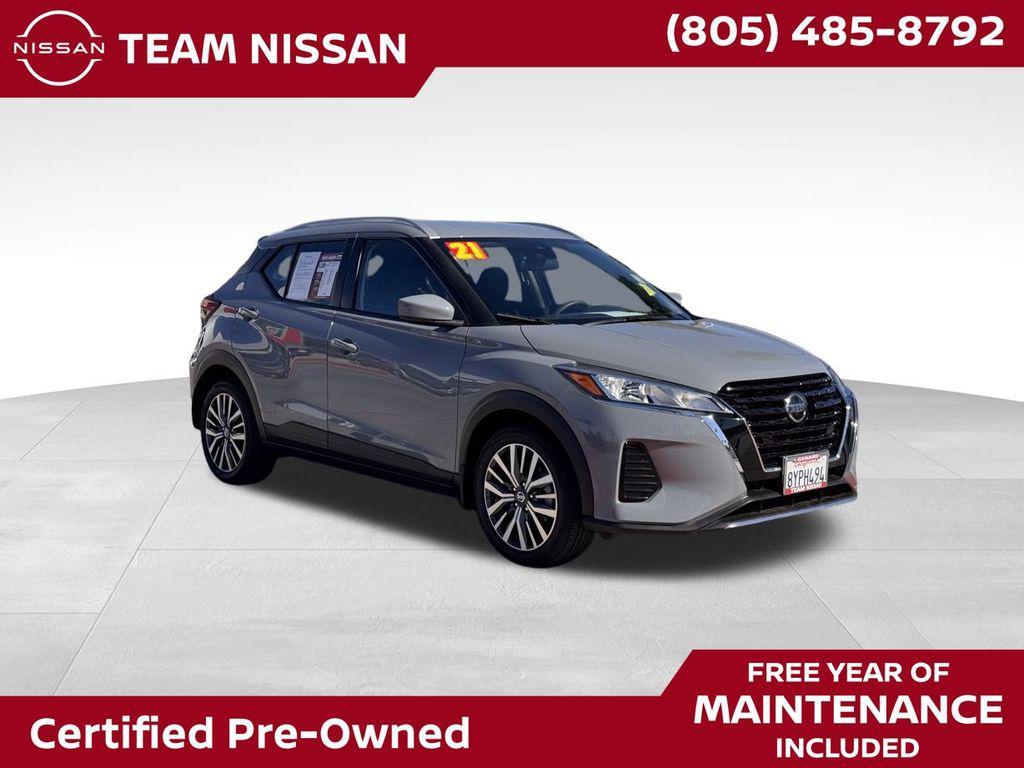 used 2021 Nissan Kicks car, priced at $17,988