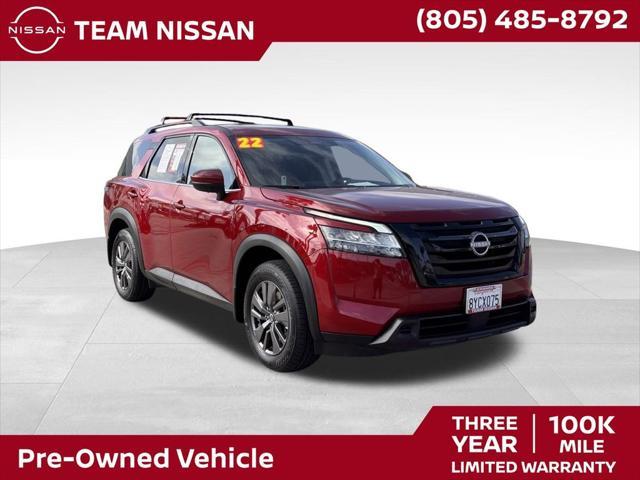 used 2022 Nissan Pathfinder car, priced at $31,988