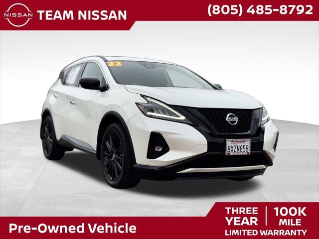 used 2022 Nissan Murano car, priced at $25,988