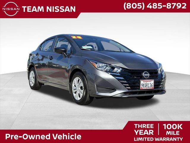 used 2024 Nissan Versa car, priced at $19,988