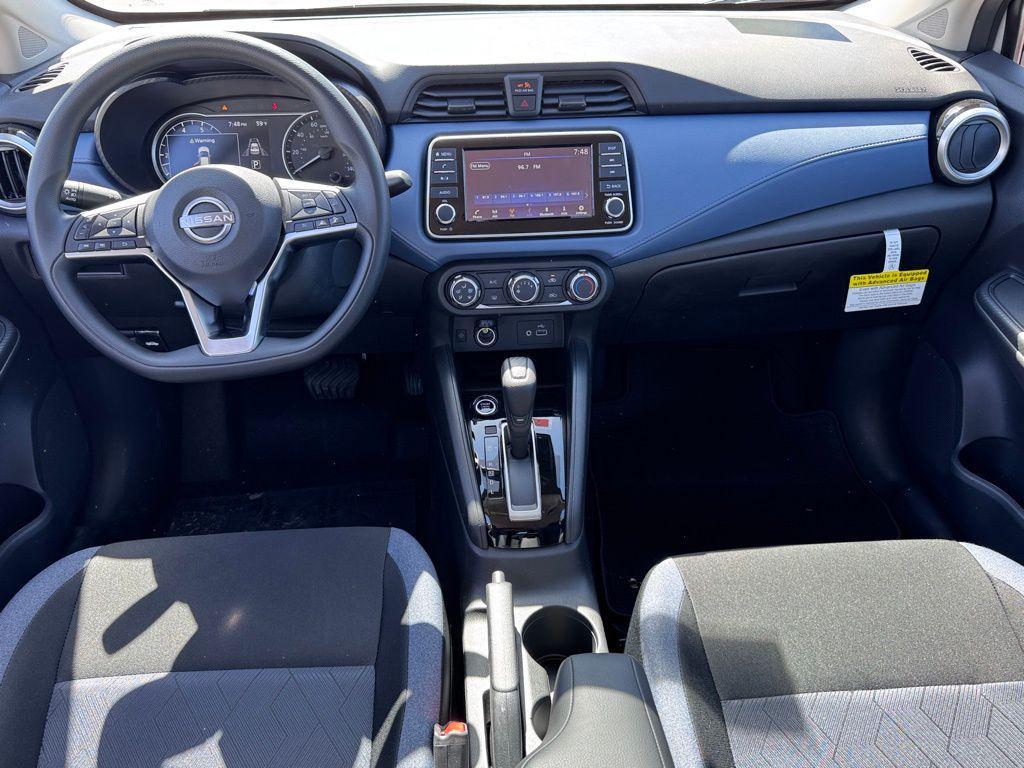 new 2025 Nissan Versa car, priced at $21,720