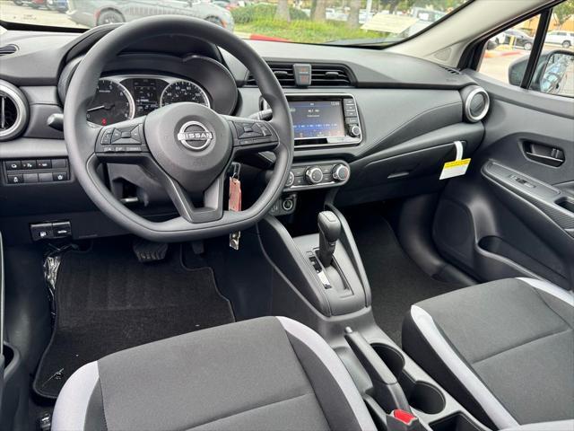 new 2025 Nissan Versa car, priced at $20,695