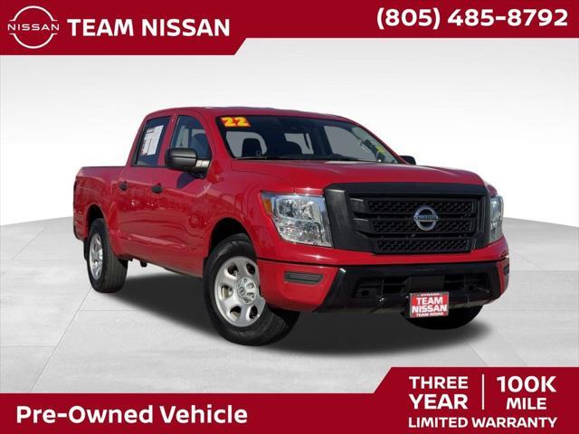 used 2022 Nissan Titan car, priced at $29,988