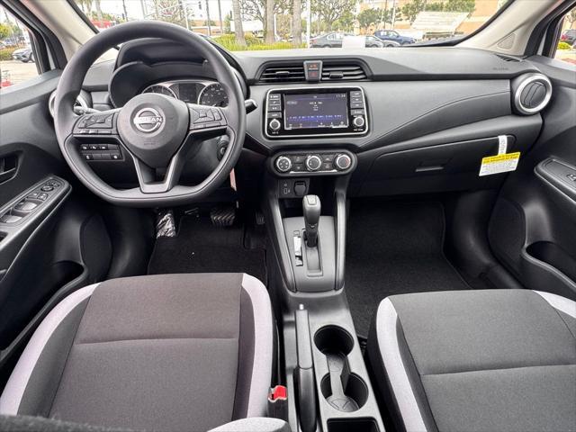 new 2025 Nissan Versa car, priced at $20,195