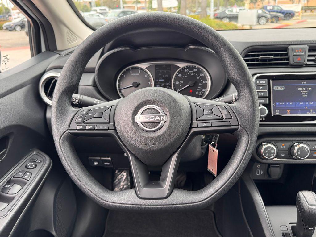 new 2025 Nissan Versa car, priced at $20,695