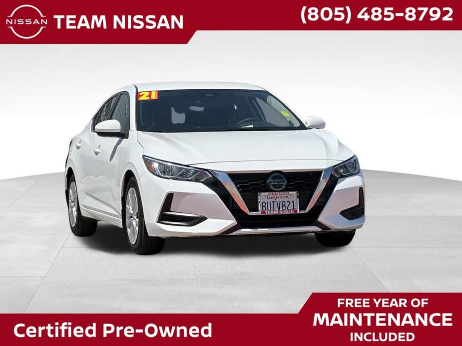 used 2021 Nissan Sentra car, priced at $19,988