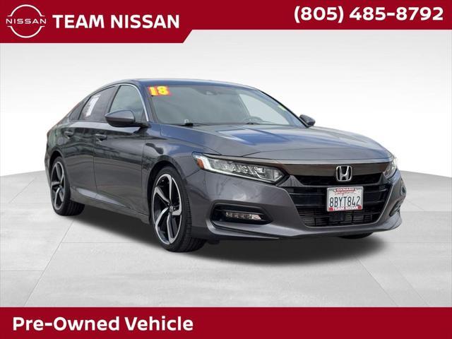 used 2018 Honda Accord car, priced at $18,988