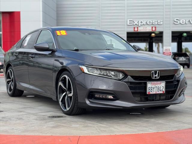 used 2018 Honda Accord car, priced at $18,988