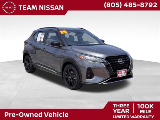 used 2024 Nissan Kicks car, priced at $23,988