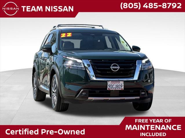 used 2022 Nissan Pathfinder car, priced at $38,488