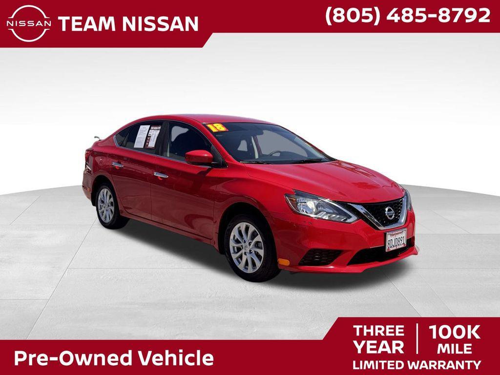 used 2018 Nissan Sentra car, priced at $9,988