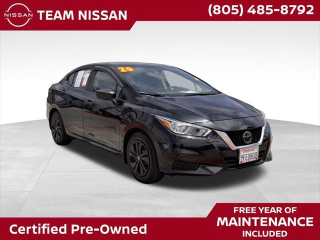 used 2020 Nissan Versa car, priced at $11,988