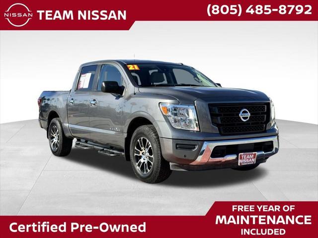 used 2021 Nissan Titan car, priced at $32,988