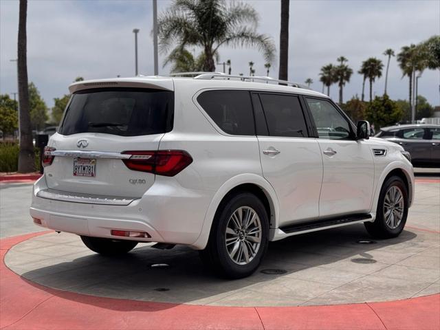 used 2021 INFINITI QX80 car, priced at $37,988