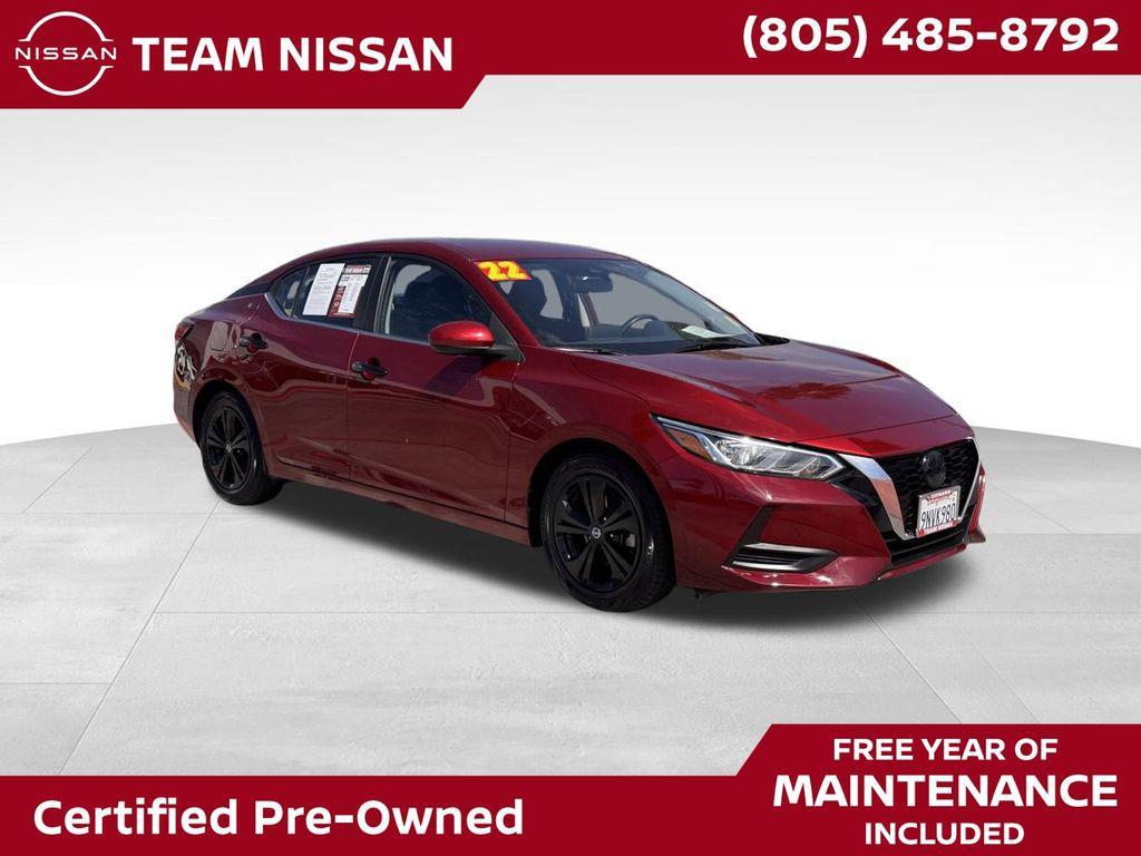 used 2022 Nissan Sentra car, priced at $19,988