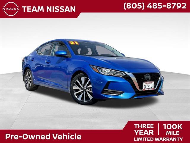 used 2021 Nissan Sentra car, priced at $20,988