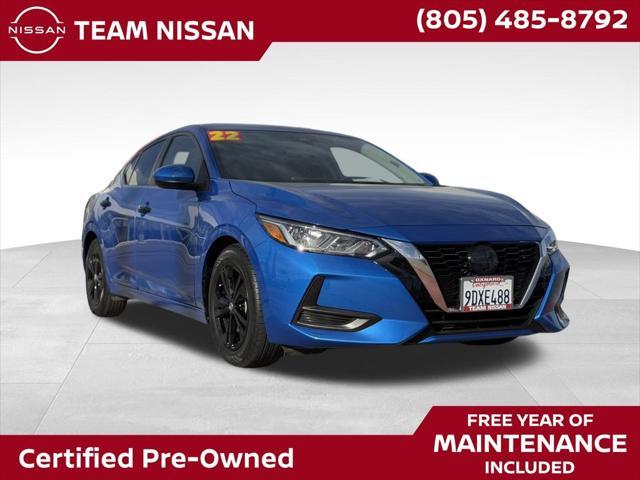 used 2022 Nissan Sentra car, priced at $21,988