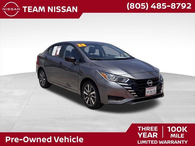 used 2024 Nissan Versa car, priced at $19,988