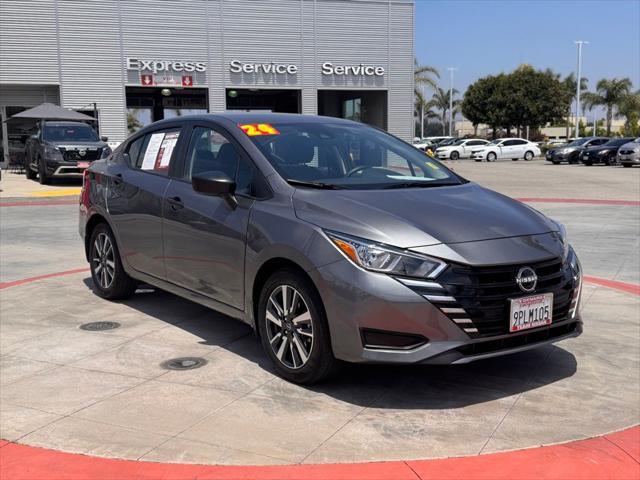 used 2024 Nissan Versa car, priced at $19,988