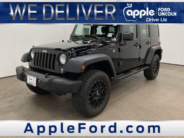 used 2016 Jeep Wrangler Unlimited car, priced at $16,500