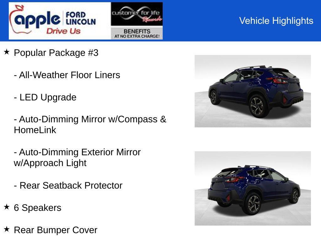 used 2024 Subaru Crosstrek car, priced at $22,000