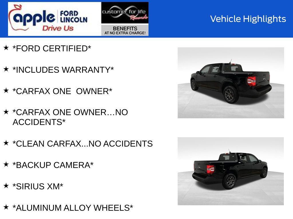 used 2023 Ford Maverick car, priced at $24,500