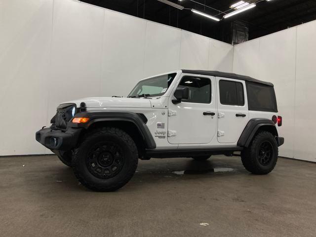 used 2018 Jeep Wrangler Unlimited car, priced at $22,000