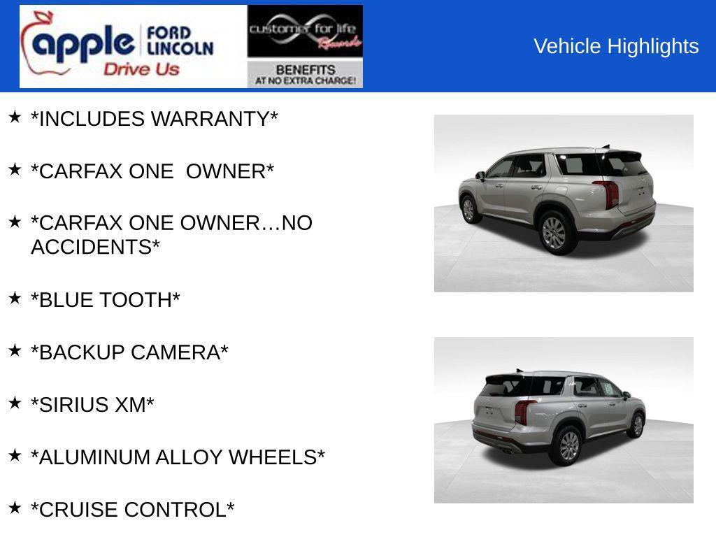 used 2024 Hyundai Palisade car, priced at $31,500