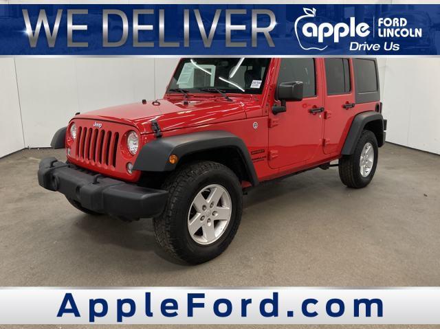 used 2017 Jeep Wrangler Unlimited car, priced at $18,500