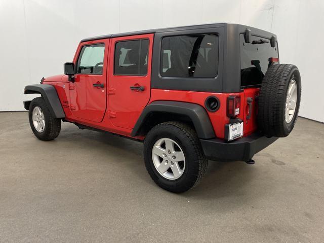 used 2017 Jeep Wrangler Unlimited car, priced at $18,500