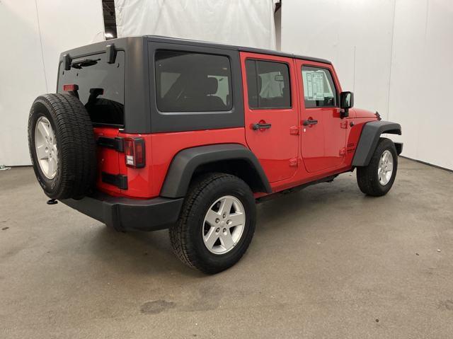 used 2017 Jeep Wrangler Unlimited car, priced at $18,500