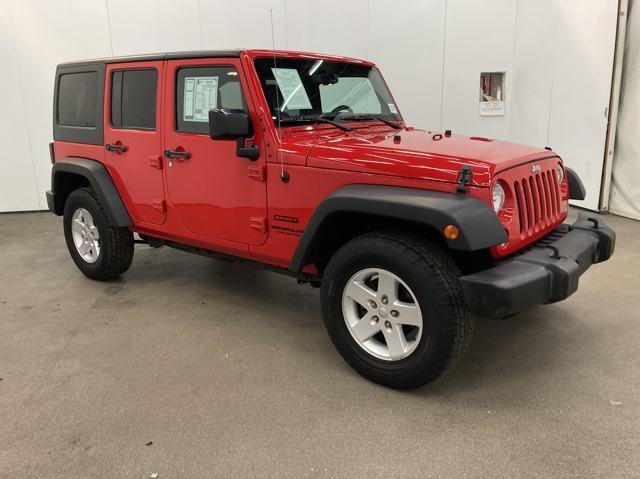 used 2017 Jeep Wrangler Unlimited car, priced at $18,500