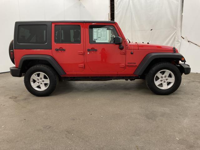 used 2017 Jeep Wrangler Unlimited car, priced at $18,500