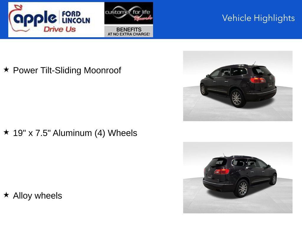 used 2015 Buick Enclave car, priced at $10,500