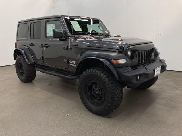 used 2018 Jeep Wrangler Unlimited car, priced at $21,500