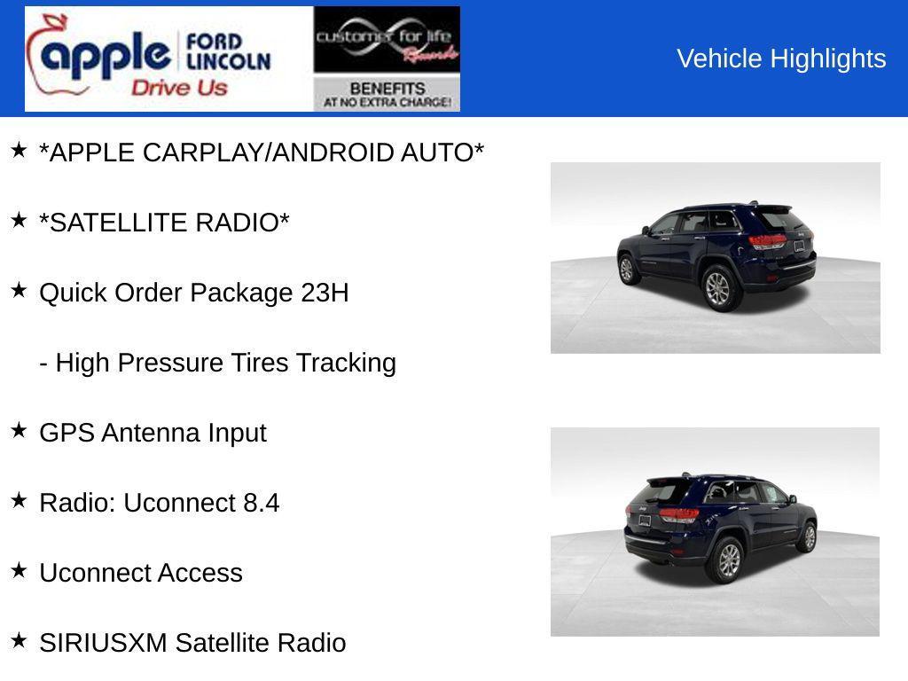 used 2015 Jeep Grand Cherokee car, priced at $13,000