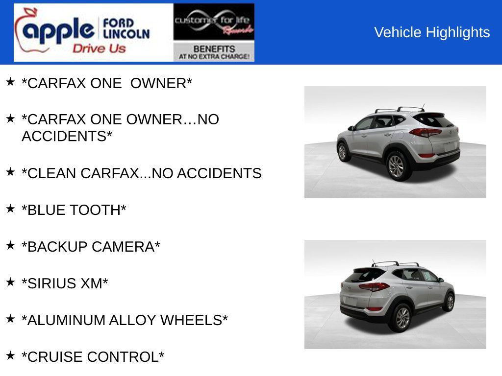 used 2016 Hyundai Tucson car, priced at $9,000