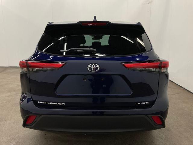 used 2021 Toyota Highlander car, priced at $29,500