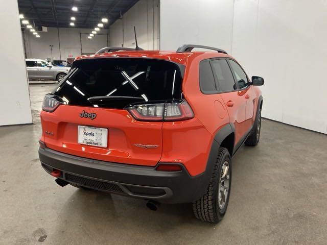 used 2021 Jeep Cherokee car, priced at $25,000