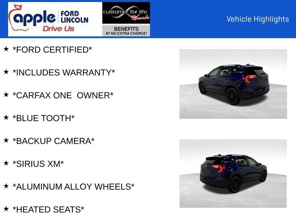 used 2023 GMC Terrain car, priced at $21,500