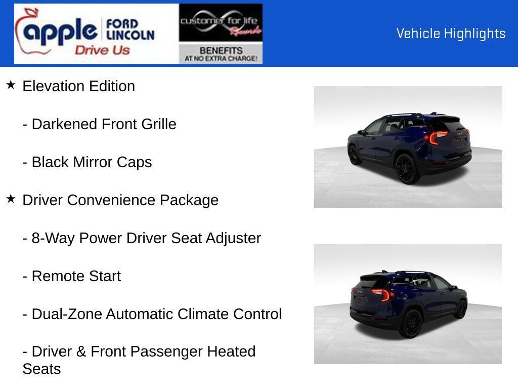 used 2023 GMC Terrain car, priced at $21,500