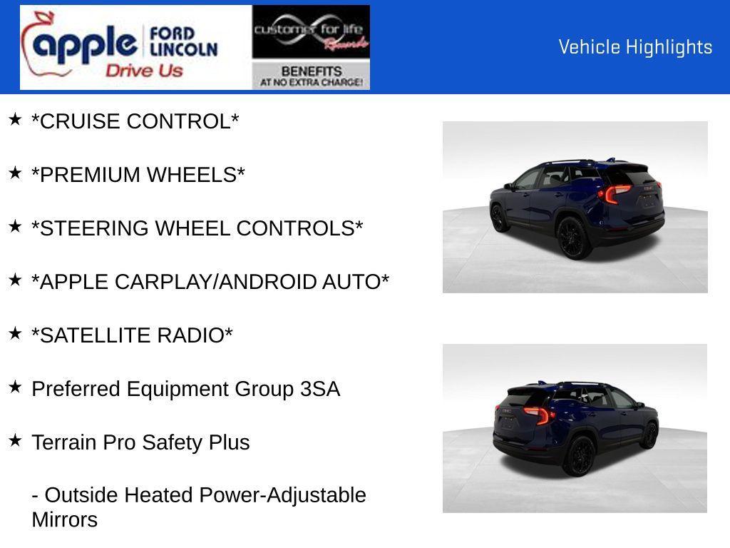 used 2023 GMC Terrain car, priced at $21,500