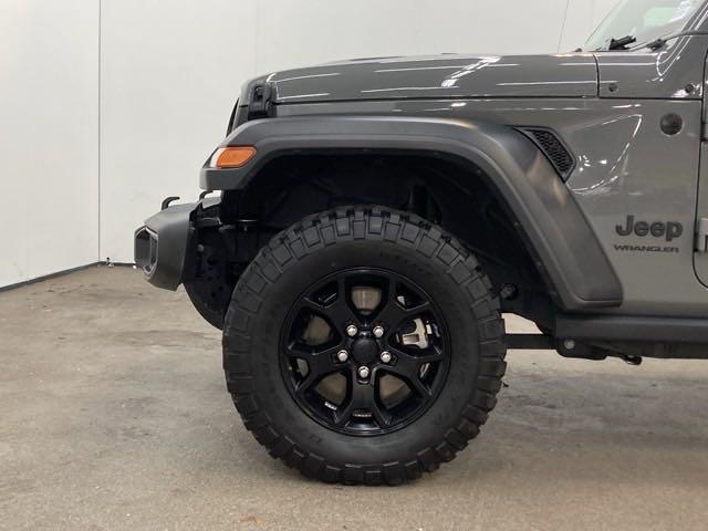 used 2021 Jeep Wrangler car, priced at $29,000