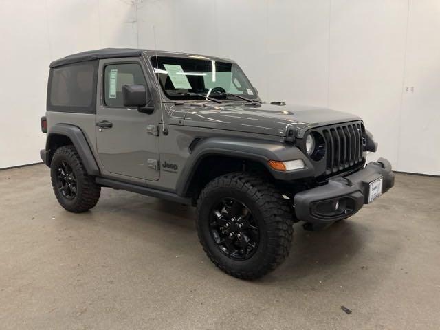 used 2021 Jeep Wrangler car, priced at $29,000