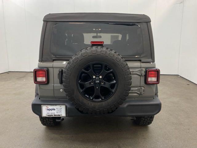 used 2021 Jeep Wrangler car, priced at $29,000