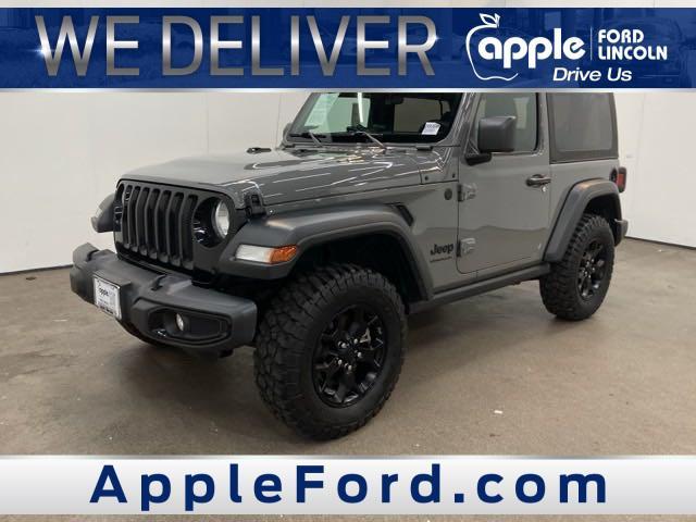 used 2021 Jeep Wrangler car, priced at $29,000