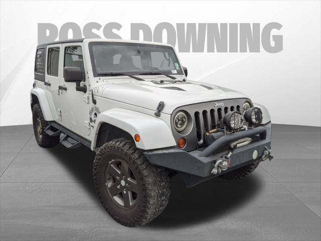 used 2012 Jeep Wrangler Unlimited car, priced at $13,976