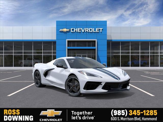 new 2025 Chevrolet Corvette car, priced at $69,855