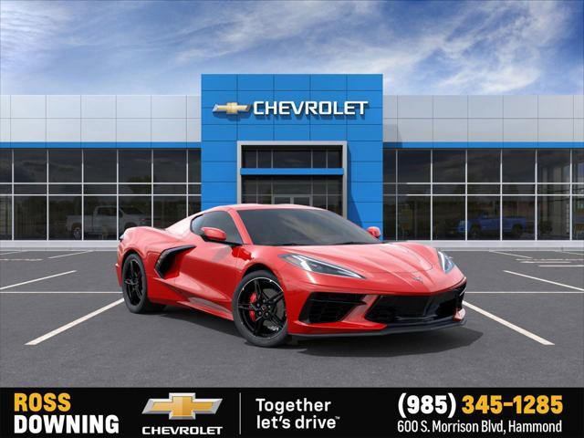 new 2025 Chevrolet Corvette car, priced at $69,275