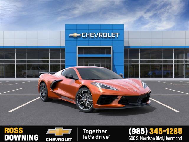 new 2025 Chevrolet Corvette car, priced at $75,960